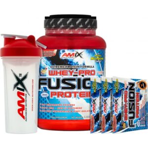 Whey-Pro Fusion Protein + šejkr + 3x vzorek zdarma