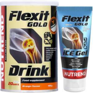 Flexit Gold Drink + Flexit Gold Ice Gel zdarma
