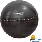 Gymnastický míč Tunturi zesílený - 55 cm - černý