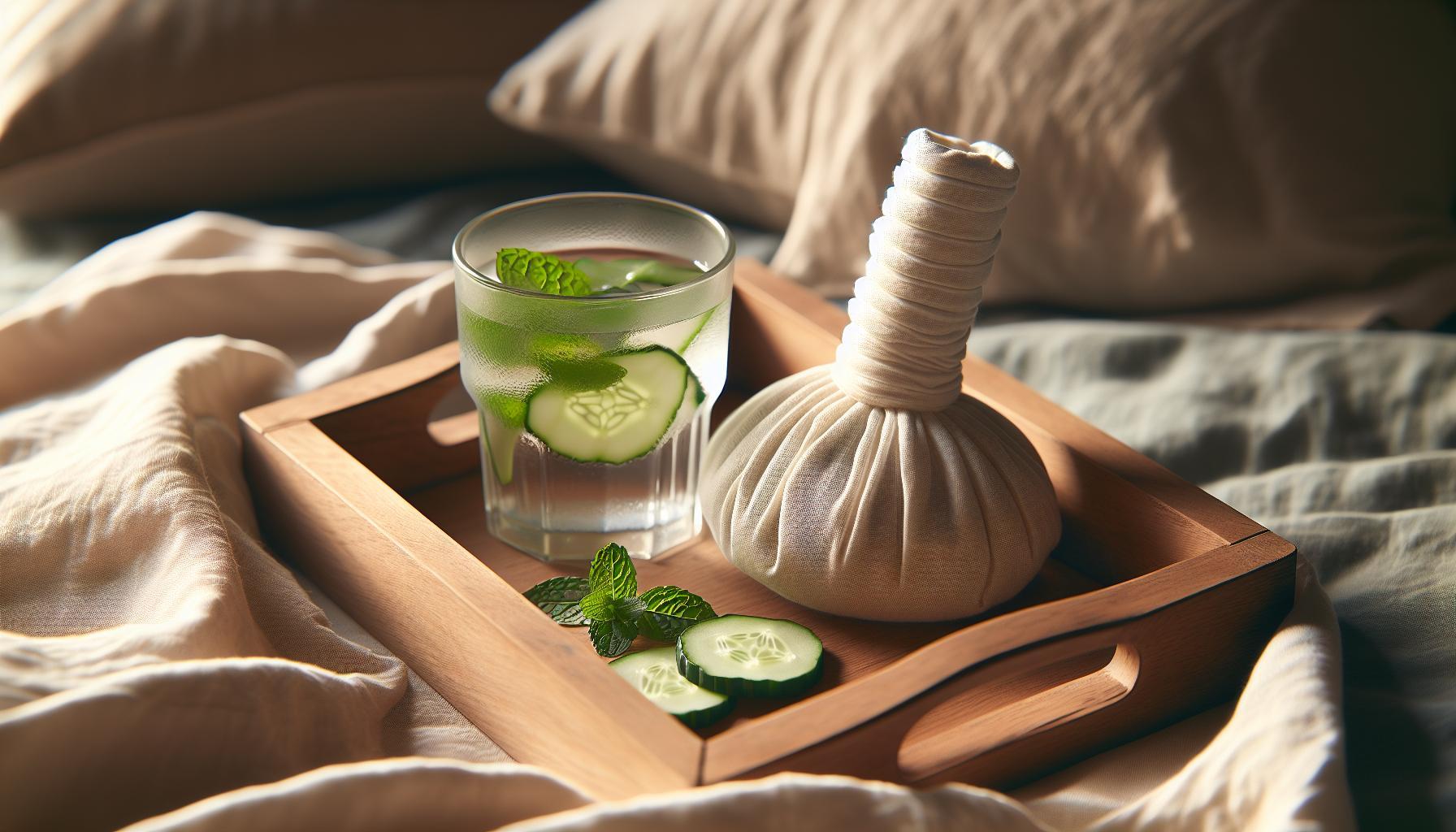 Nateklé Mandle Babské Rady: Zmenšete Otok Za Noc