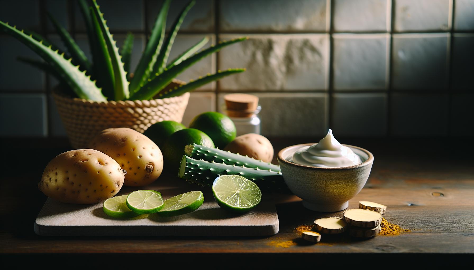 Přírodní ingredience, které pomáhají zesvětlit skvrny doma