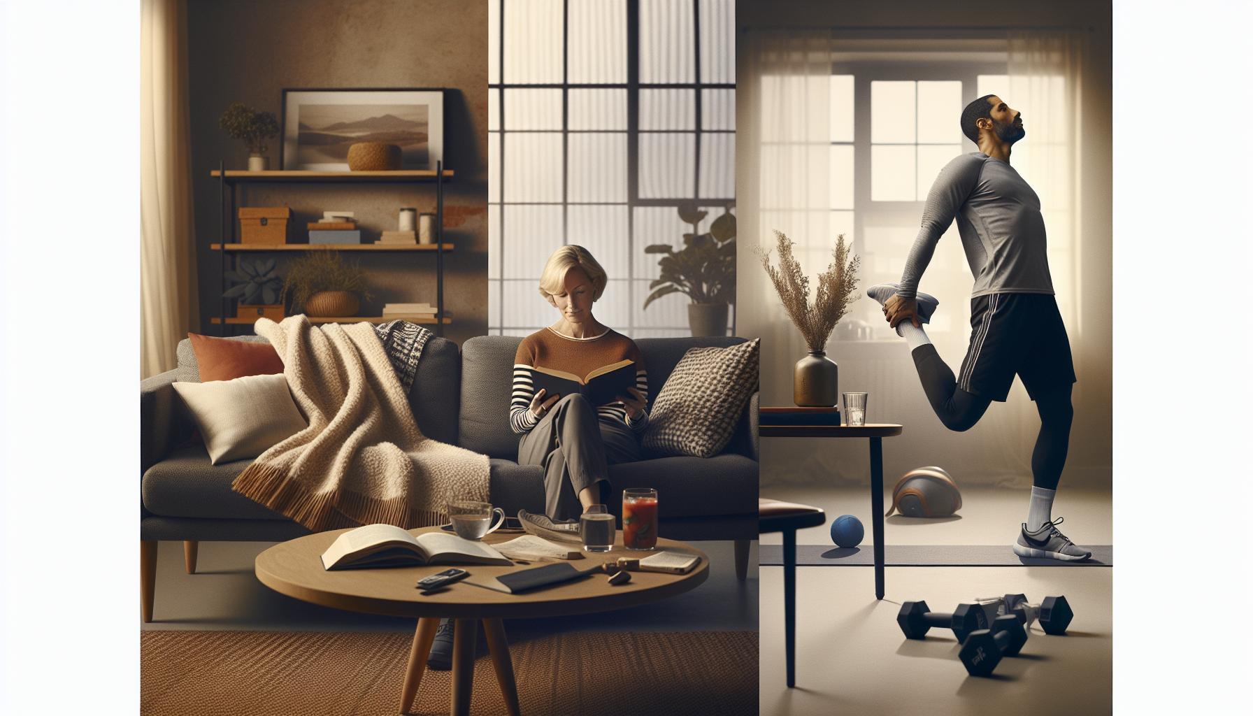 Jak najít rovnováhu mezi odpočinkem a pohybem