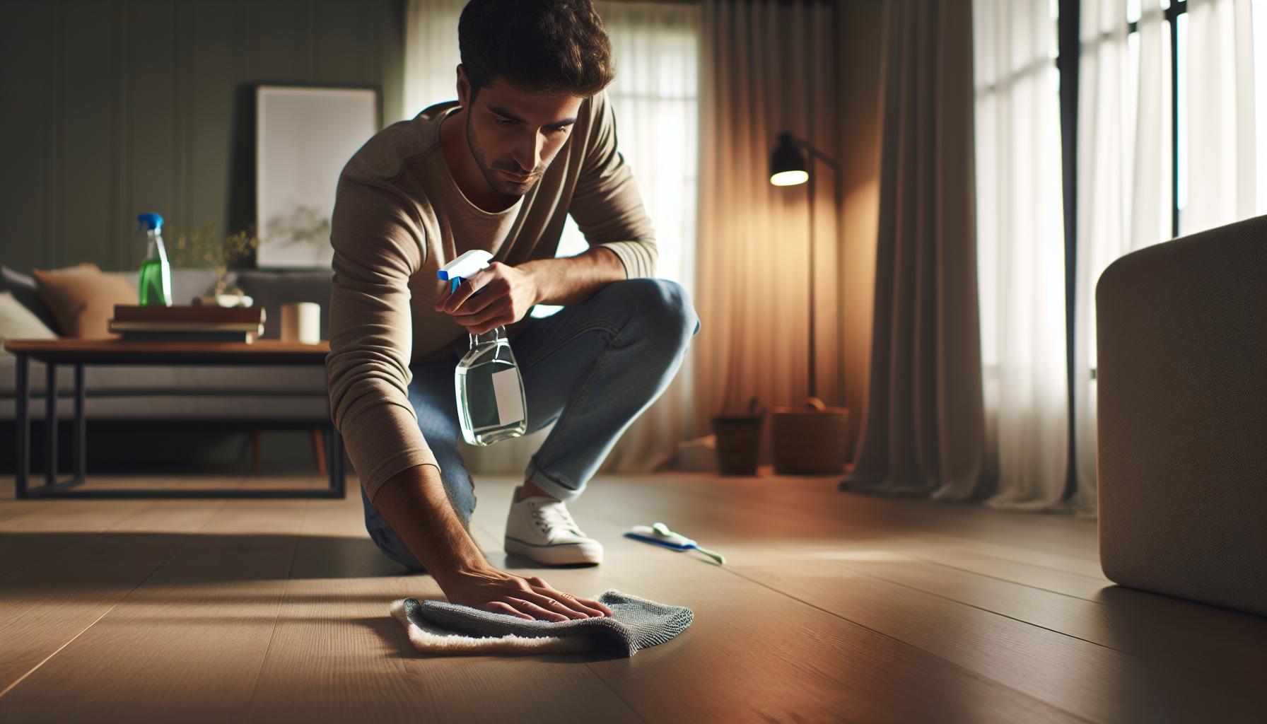 Jak bezpečně⁣ a šetrně uklidit zaměřený prostor