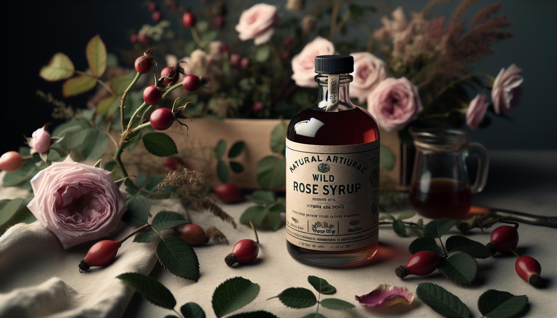 Sirup z divoké růže‍ – síla vitamínu C pro⁢ kašel