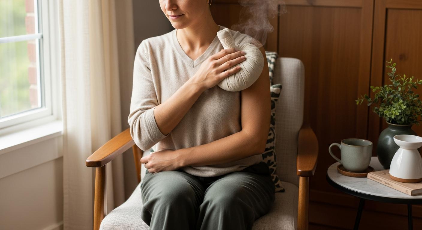Ostruhy na patě babské rady: Tradiční metody, na které se můžete spolehnout 4 Použití tepla a přírodních obkladů ke zmírnění bolesti