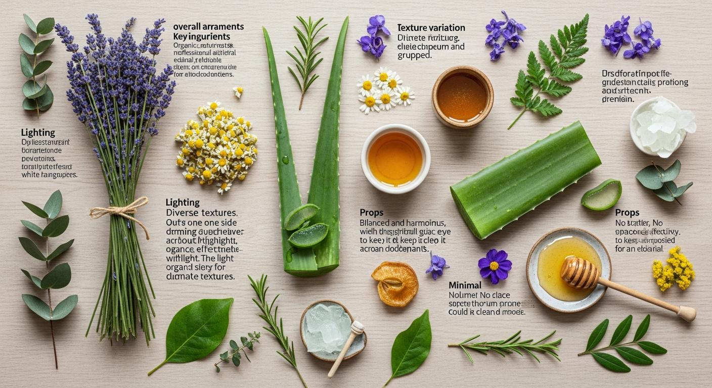 Výběr vhodných přírodních ingrediencí pro péči