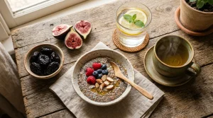 Přírodní změkčovadla stolice, psyllium a sušené švestky